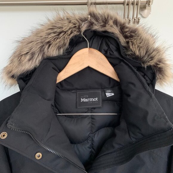 Marmot Chelsea Down fill Waterproof Coat Black XL - Picture 9 of 15